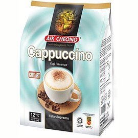 Malaysia Aik Cheong Instant Mix Coffee (Microground Cappuccino I Italian Supremo) I Primehub CA