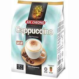 Malaysia Aik Cheong Instant Mix Coffee (Microground Cappuccino I Italian Supremo) I Primehub CA