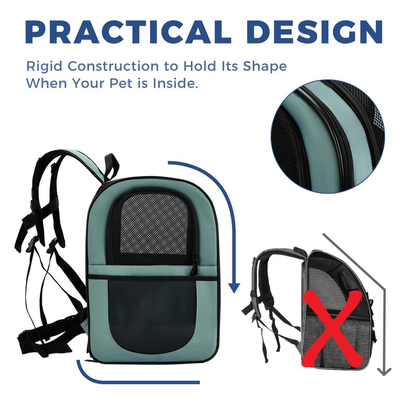 Apollo Walker Dog & Cat Carrier Backpack for 4-18lb Pets