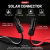 ZEHGCH Solar Panel Cable Connector Kit with 10AWG Heavy-Duty Tinned