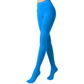 Miracroute Women's Color Pantyhose, Cute, Solid, Colorful, Pantyhose, Sexy Leggings, Tights, Fashion Spats, Turquoise