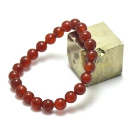 Miracles Minéraux 6 mm Round Beads, Bracelet, Natural Stone, French Craftsmanship Over 60 Choices