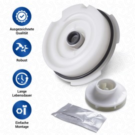 VIOKS Gasket Set Replacement for Bosch Siеmens 10013913 419027 00419027 - Housing Base with Seal Wing O-Ring for Circulation Pump Dishwasher Dishwasher