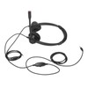 Call Center Headset Noise Cancelling Mic Supports Speaker Volume Adjustment