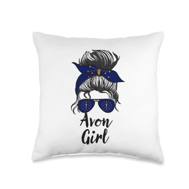 Avon Indiana Women Girl Throw Pillow