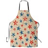 CIAIDU American Independence Day Apron, Stocking Stuffers Vintage Stars Apron,