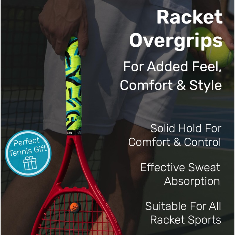 GET A GRIP - Custom Tennis Racket Grip Tape -