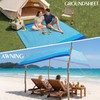 Aroveea Beach Blanket Waterproof Sandproof 1-7 Adult Oversized 78 ''