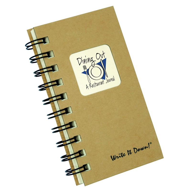 Write it Down series by Journals Unlimited, Guided Journal, Dining