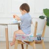 Toddler Booster Seat for Dining Table,4 Inches Washable Double Safer
