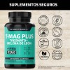 Mag Treonato Magnesio Plus Melena León Piperina Magnesium Threonate Complex