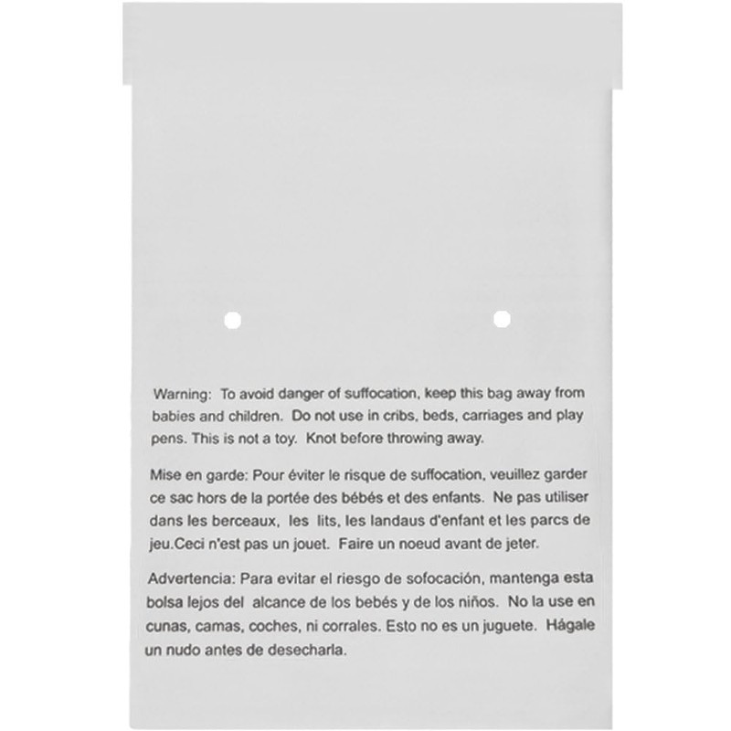 EcoSwift - 10” X 13" (5 Count) Self Seal Clear