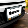 HOSNYE Disabled Vietnam Veteran License Plate Frame Metal License Plate