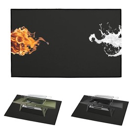 Charmline Fireproof Mat, Heat Resistant Mat, Fireproof & Waterproof Grill Mat, Grill Mats for Outdoor Grill to Protect Your Preparation Table and Outdoor Grill Table (80 x 50 cm)