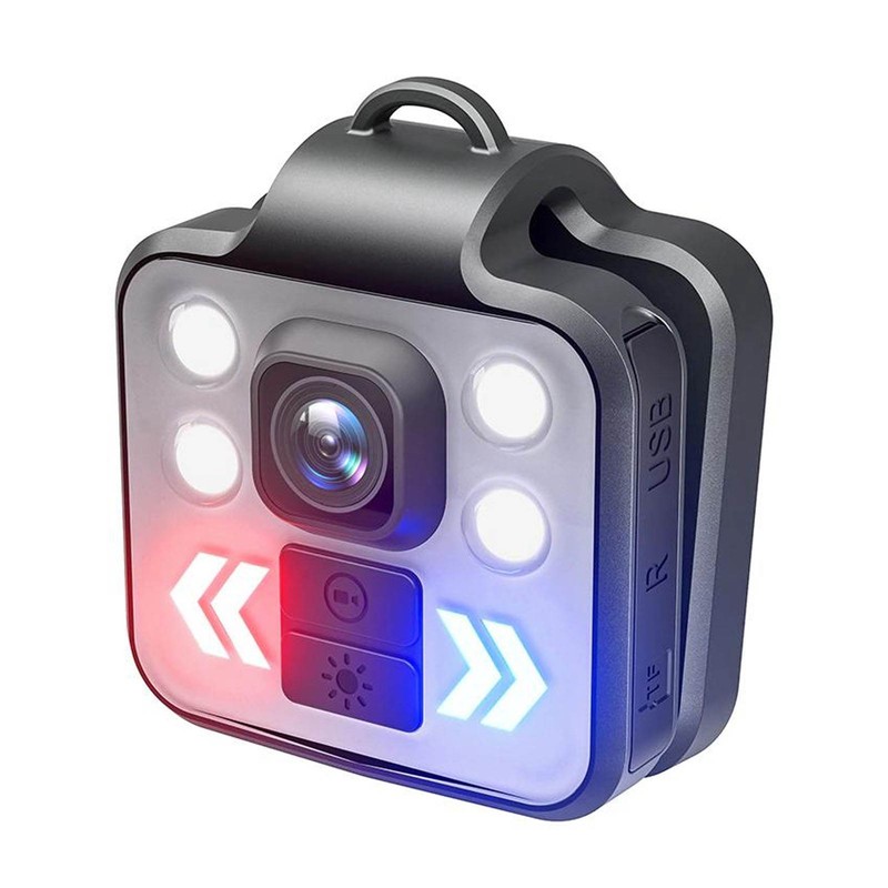 Body Camera 1080P HD Video Record Waterproof Portable Wearable Camera
