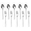 Hive Mind Flatware Assortment Set, Spoon and Fork, Set of
