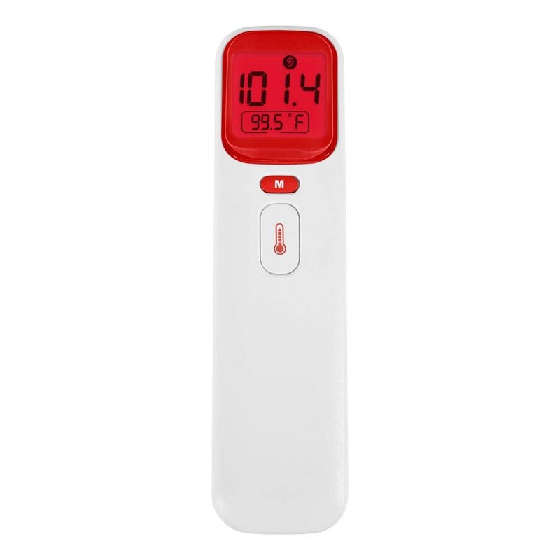 Escali Ear and Forehead Thermometer, Fever Alarm and Large Backlit
