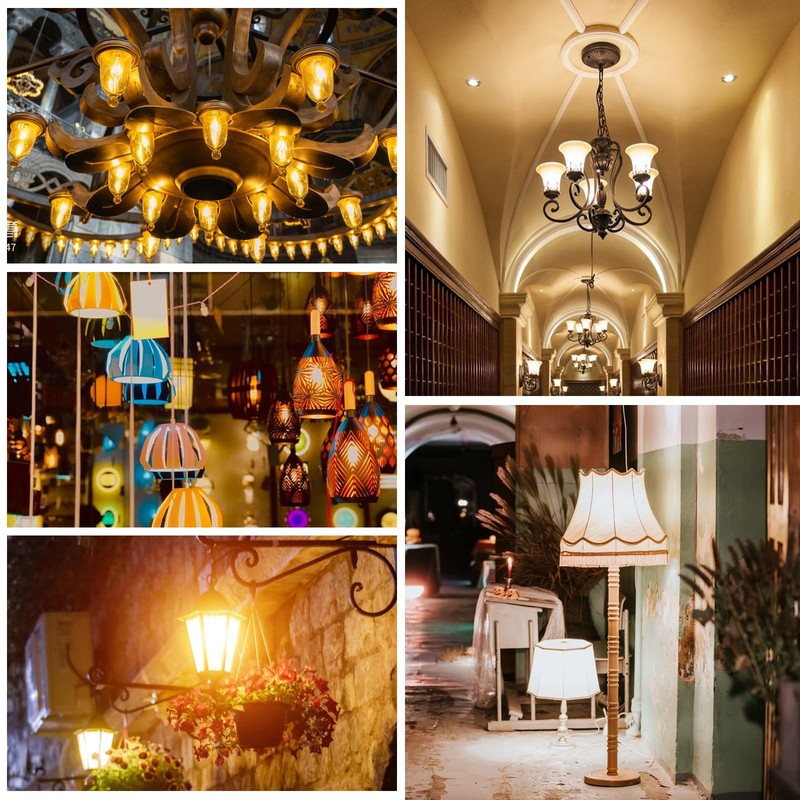 HMYYJT Dimmable LED Candelabra Bulb 60W Equivalent E12 LED Bulb