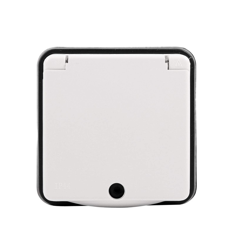 Awning Socket 220 V White 9 x 9 with Lid