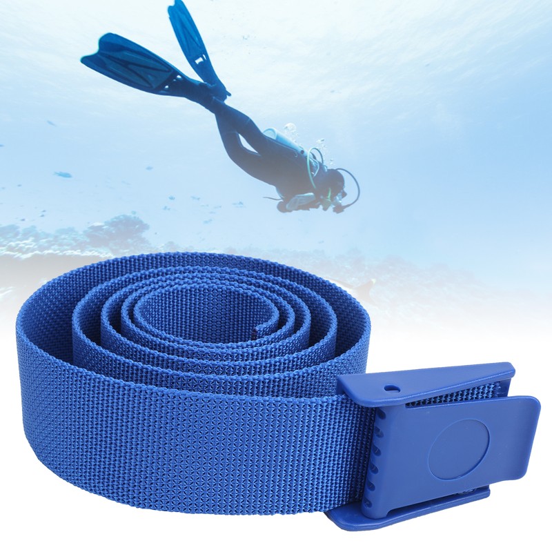 150CM Durable Diving Weights Belt Nylon Webbing Waist Belt with