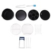 For Air Fryer Pans Set Heatproof Easy Cleaning Stainless Steel