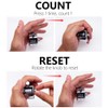 Amble Tally Clicker Counter, Metal Case Mechanical Clicker Digital Handheld