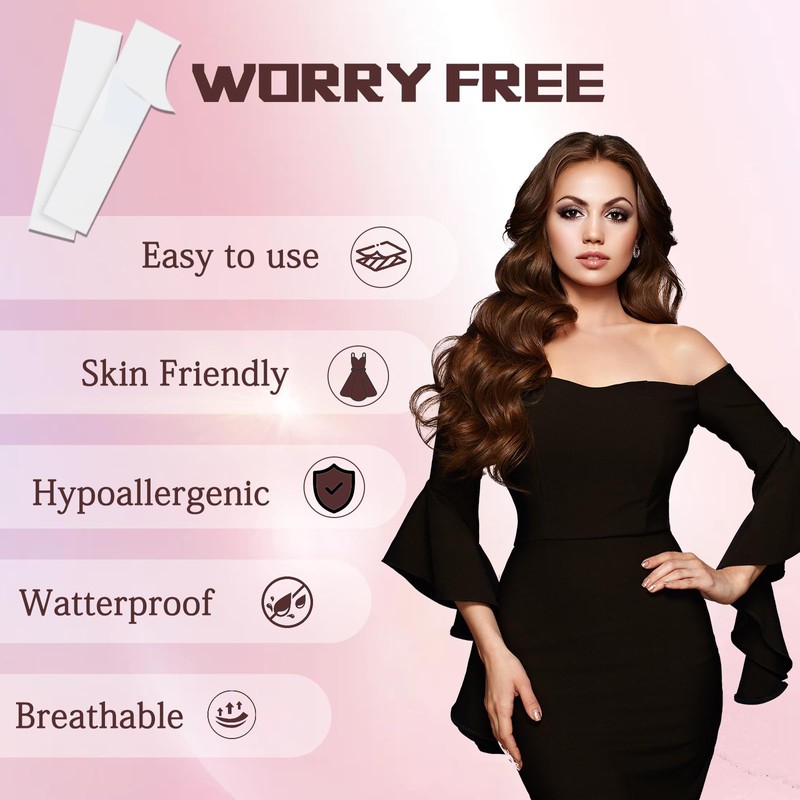 100 Strips Fashion Tape for Women Double Sided Bridal Accessories