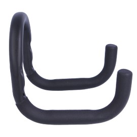 Amig - Hooks for Garage, Garden or Small Bikes | Wall Mount | Steel | Non-Slip Rubber Coating | Load Capacity: 60kg