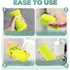 Green Clean Duster Sponge 1 Pack, Reusable Dusters for Blinds,