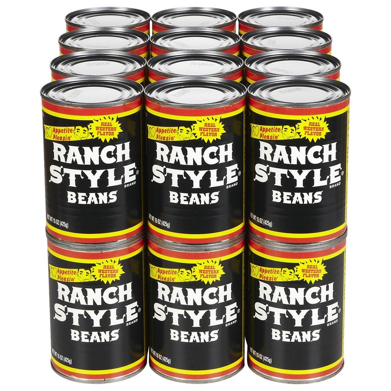 Ranch Style Beans, 15 oz, 12 pk