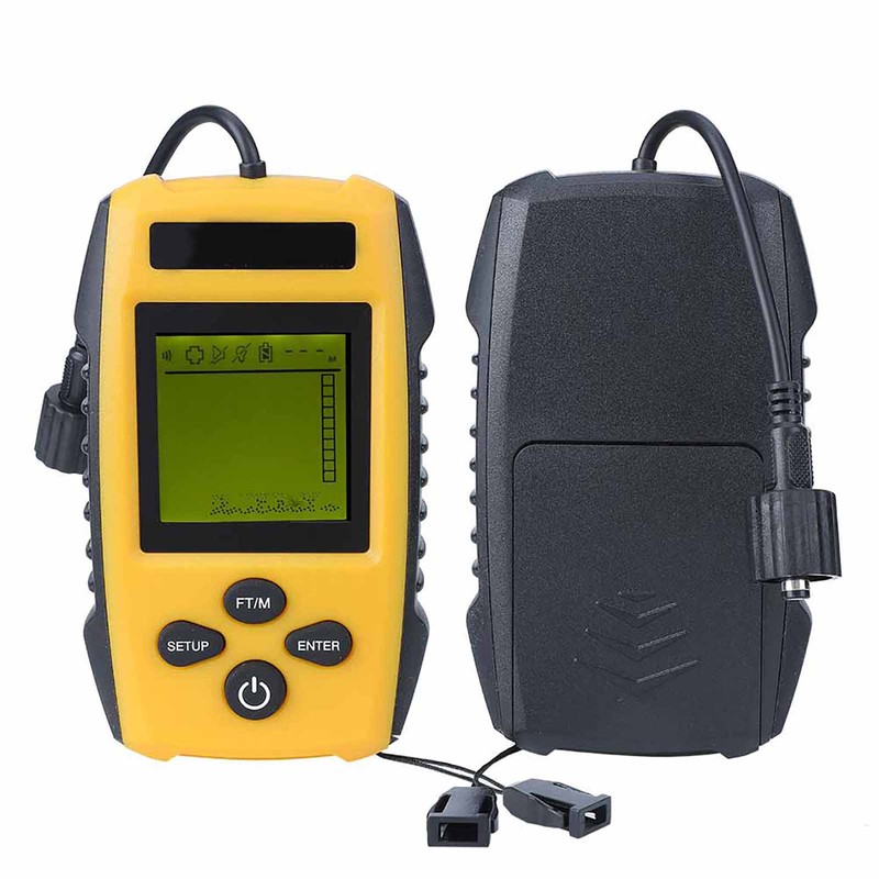 TL88E Portable Fishers Tackle Sonar Sensor Fishfinder Echo Sounder Fish