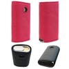 glo pro sleeve case litchi pattern hot pink made-to-order product
