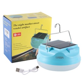 Rechargeable LED Emergency Light Bulb Portable Tent Lighting USB Charging High Brightness Multi Function Outdoor Camping Lamp for Vendor Booths and Night Markets