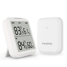 Inkbird ITH 20R Digital Hygrometer Thermometer Indoor Gauge Display for Kitchen Baby Room Brewhouse