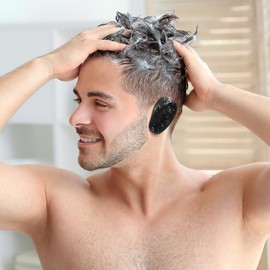 Gatuida 10PCS Hair Dye Earmuffs, Black Plastic Ear Covers for Hair Coloring, Ear Protection for Salon, 3.14 x 1.96 x 0.78 Inch