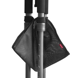 KANI K42019 Tripod Accessories, Stone Bag, Mesh, For Large and Medium Tripods, Leg Lock Place, Hanging Method, Black, Polyester