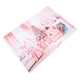 MERRYHAPY 1pc Christmas Theme Backdrop Lightweight Durable Xmas Tapestry for Parties Photo Background Wall Decor Easy to Carry for Holiday Celebrations and Year Events