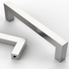 Asidrama 10 Pack 5 Inch(128mm) Brushed Satin Nickel Kitchen Cabinet