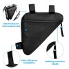 Unbranded Bicycle Triangle Bag Waterproof Bicycle Frame Front Tube Pouch
