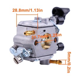 Mtanlo For Stihl BR430 Carburetor Replacement Kit, Fits For BR350, BR350Z, BR450, BR430Z, SR430, SR450 Backpack Blowers, Replaces Zama C1Q-S210B, 4244 120-0603, 4244-120-0606, 4244-120-0611