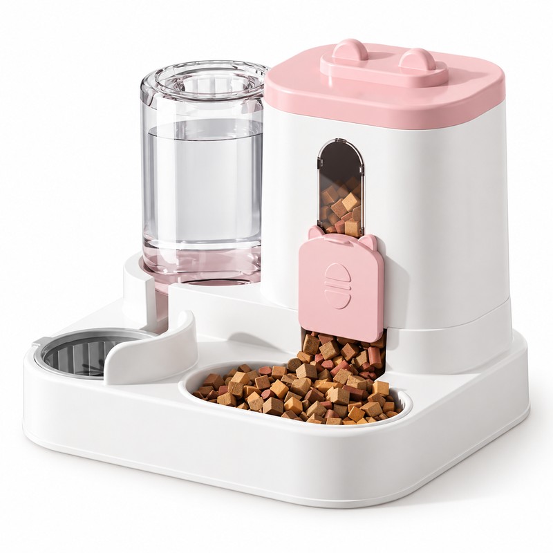 Automatic Cat Feeder and Water Dispenser for Daily Feeding –