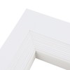 HONYUET 40PCS A4 White Picture Mounts, 29.5x20.8cm Cardboard Picture Mount,