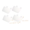 Ipetboom 4pcs Sink Splash Guards Premium Water Shield for Kitchen