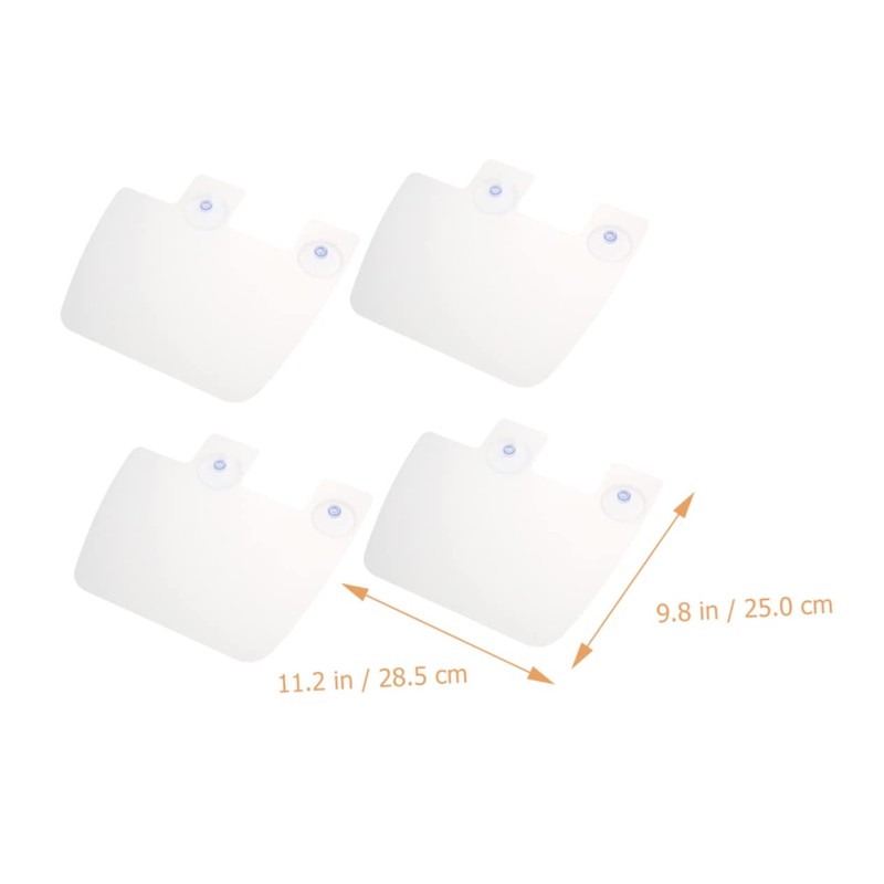Ipetboom 4pcs Sink Splash Guards Premium Water Shield for Kitchen