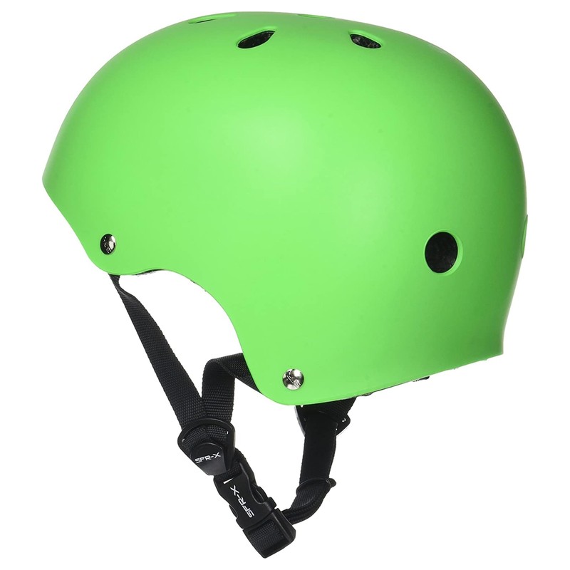SFR Essentials Helmet Unisex Erwachsene Helm, Grün - (Green), Gr.
