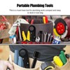 Trvoxviq Plumbing Tools Angle Stop Wrench Kit, Adjustable Plumber Wrench