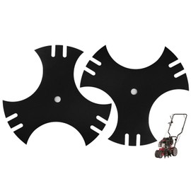 2 Pack 71-85716 3-Point Edger Blade (9" Length 1/2" Center Hole)- Compatible with Craftsman Gas Powered edgers and Trimmers, Replaces 71-85716, 85716