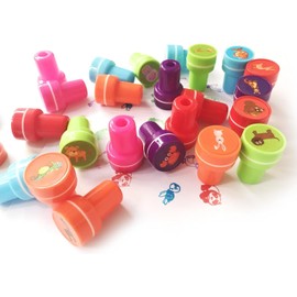Animals Stamps for Kids,26 Pieces Self-Ink Washable Stampers Toys for Children Crafts Party Favor,School Prizes,Birthday Gift,Learn Props