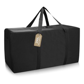 Bolsa de Almacenamiento Extra Grande 290L, Duffle Bag para Mudanza con Cremallera y Asas Reforzadas, Ideal para Guardar Ropa, Juguetes, Colchas y Sábanas