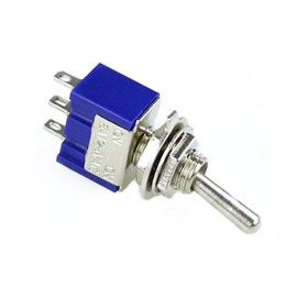 JZK Pack of 15 AC 125 V 6 A ON-ON 3 Pins 2 Position Mini Toggle Switch SPDT